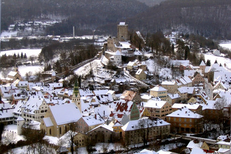 Blick vom Weinberg